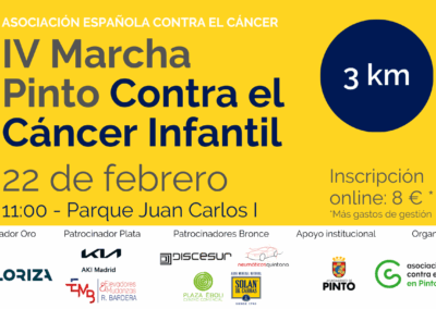 IV MARCHA PINTO CONTRA EL CÁNCER INFANTIL