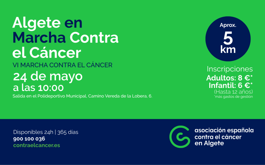 IX MARCHA ALGETE CONTRA EL CÁNCER