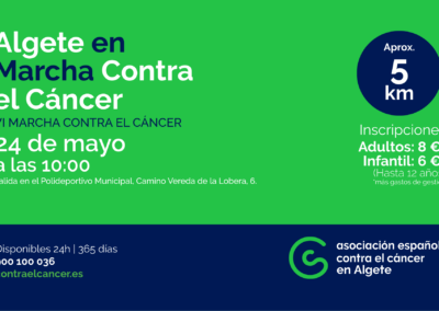 IX MARCHA ALGETE CONTRA EL CÁNCER