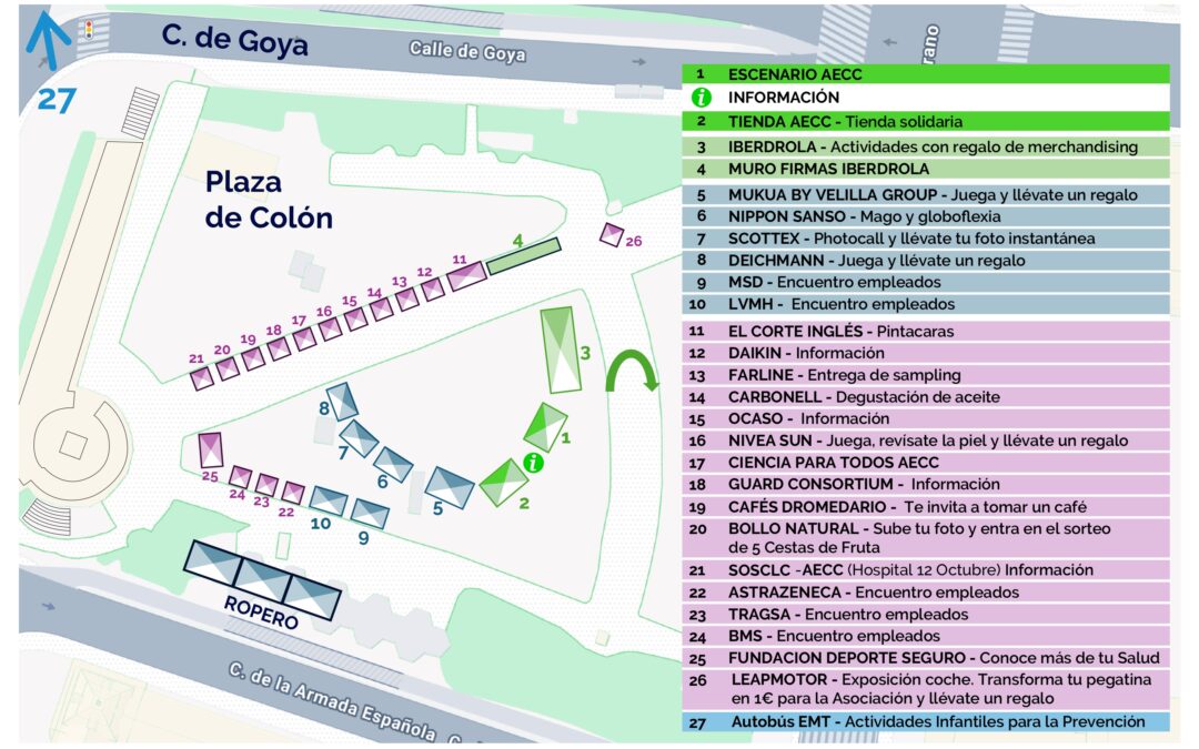 Programa y plano de situación de la XIII Carrera