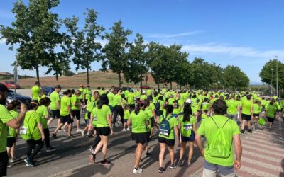 La IX Marcha contra el Cáncer de Algete reúne a 700 participantes a pesar del calor