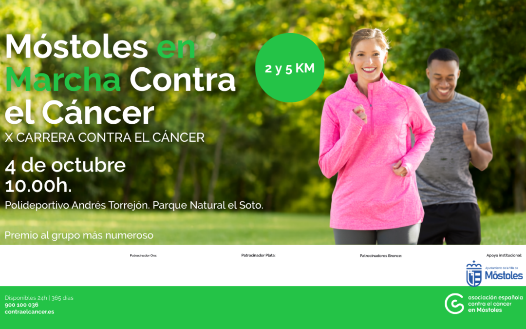 X CARRERA MÓSTOLES EN MARCHA CONTRA EL CÁNCER