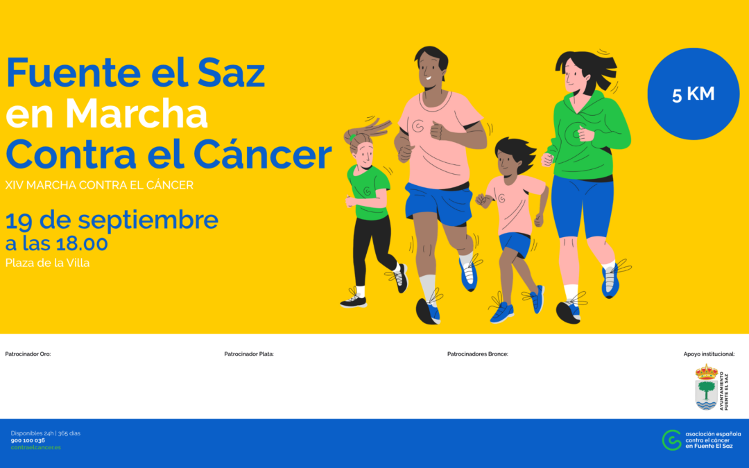 X MARCHA FUENTE EL SAZ DE JARAMA CONTRA EL CÁNCER