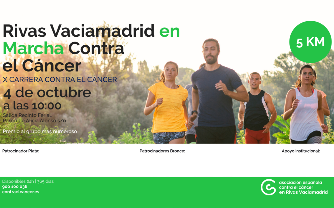 X CARRERA RIVAS EN MARCHA CONTRA EL CÁNCER