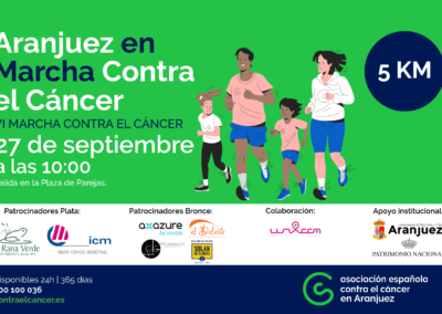 VI MARCHA ARANJUEZ CONTRA EL CÁNCER